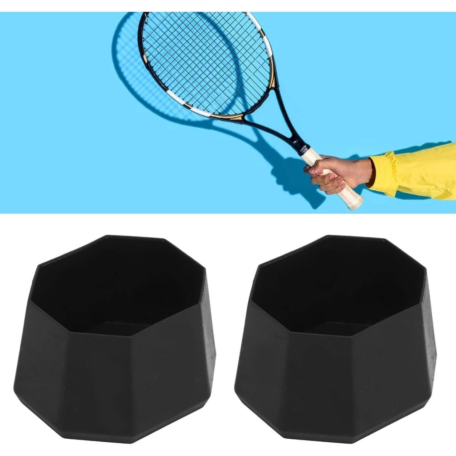 Funda de Empuñadura de Raqueta de Tenis VGEBY - Silicona Antivibración