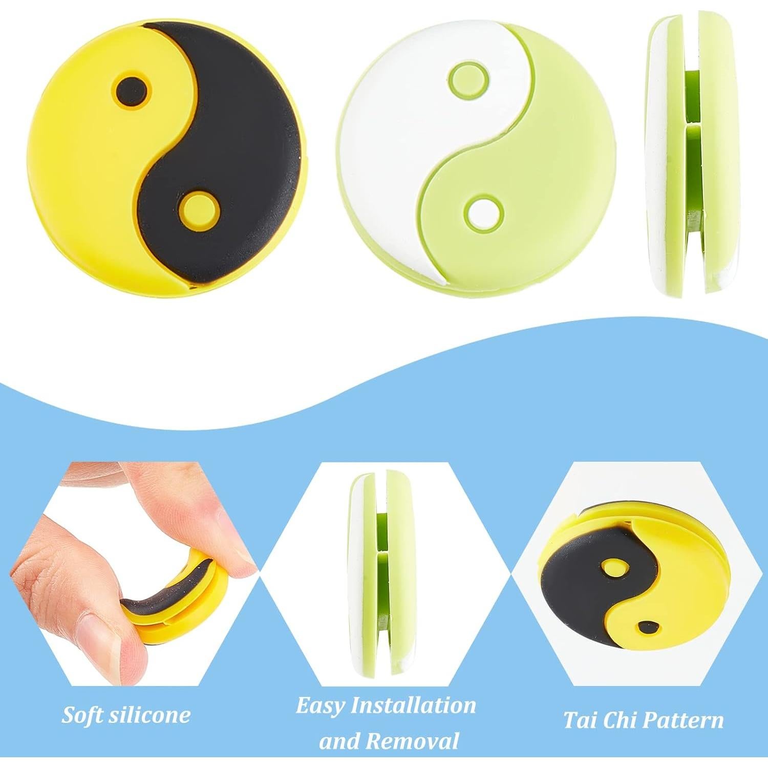 Amortiguadores de Vibración OLYCRAFT 20pcs Silicona Tenis