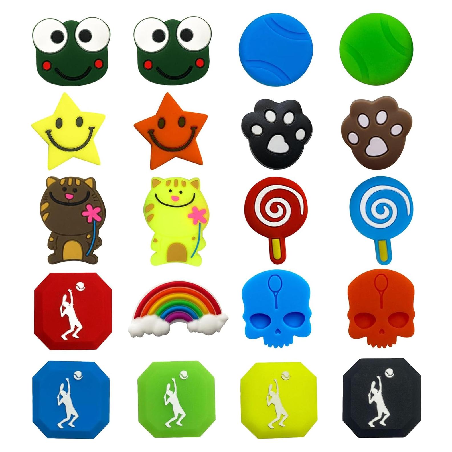 Paquete de 20 Amortiguadores de Tenis Genérico Silicona