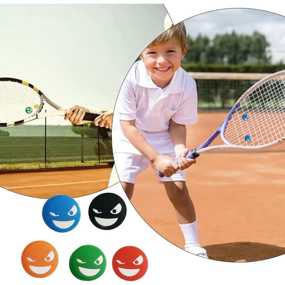 Amortiguadores de Raqueta de Tenis TAORANJU 5 Pcs Silicona