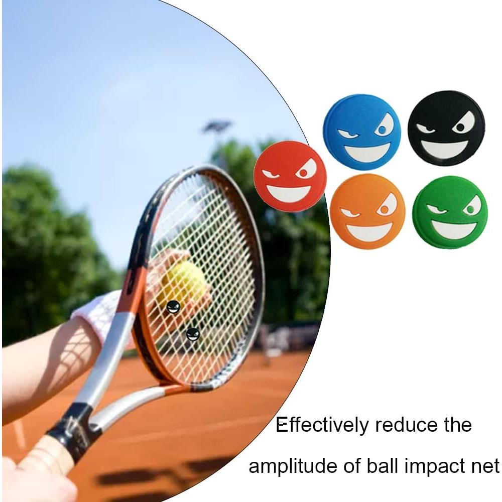 Amortiguadores de Raqueta de Tenis TAORANJU 5 Pcs Silicona