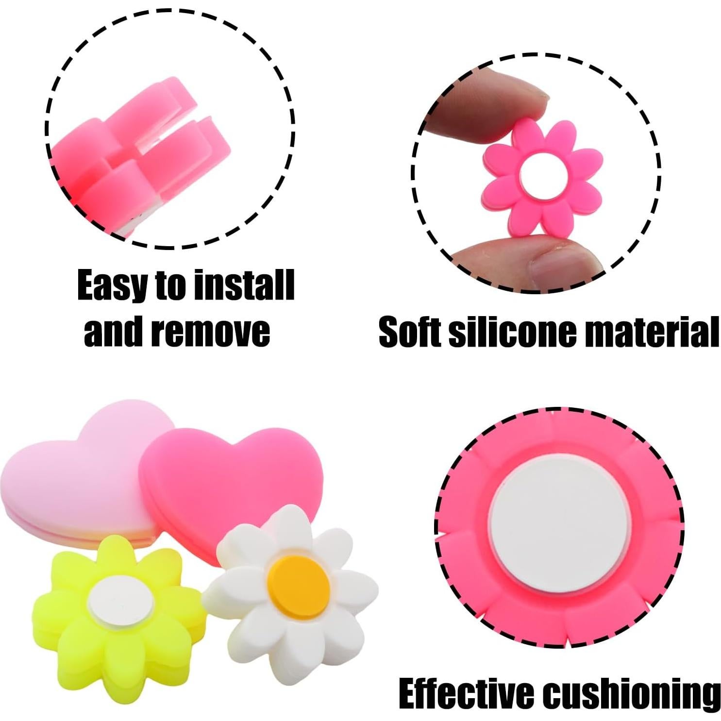 Amortiguadores de Vibración de Silicona Wuyituart - 8 Pcs