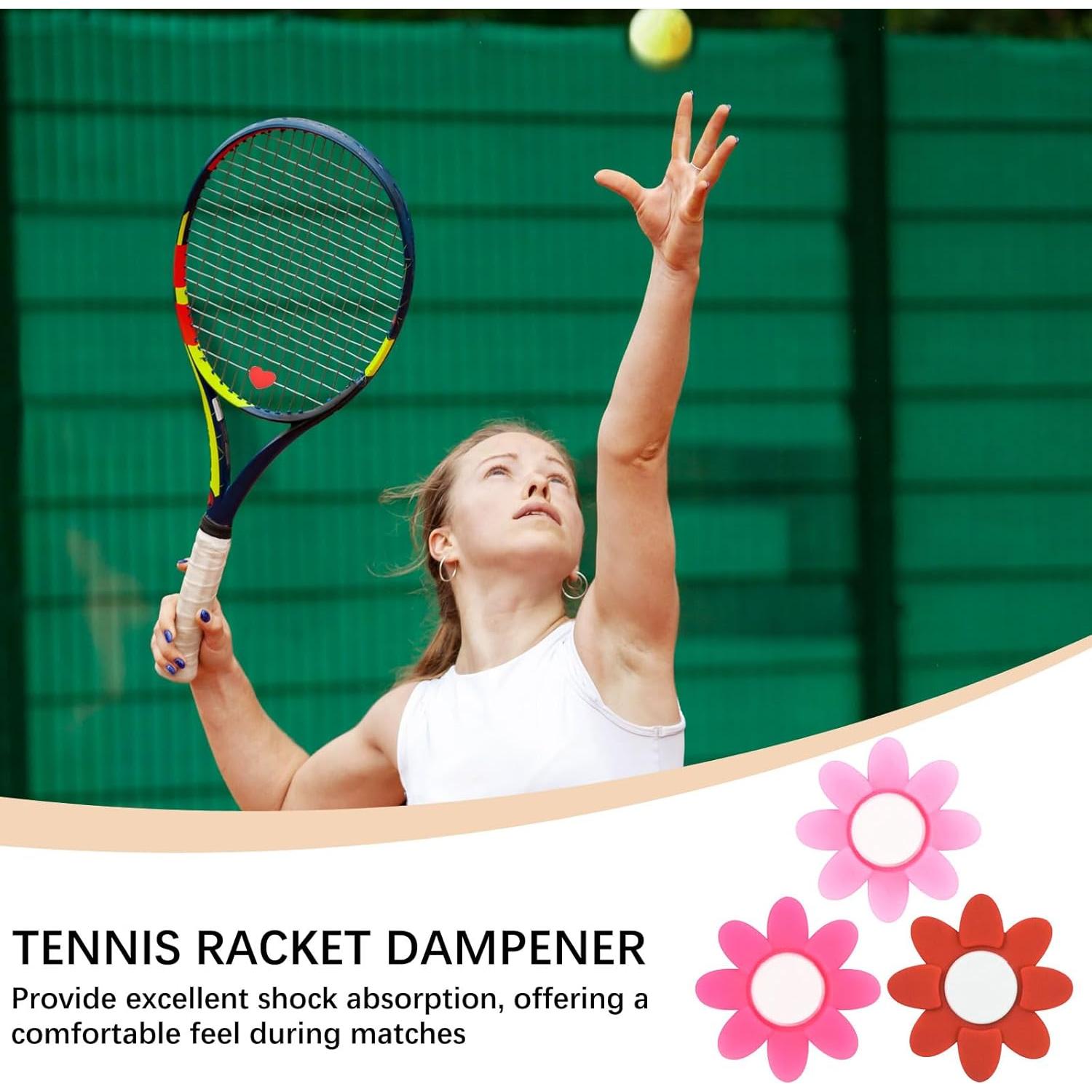 Amortiguador de Vibraciones YELARXI para Raqueta de Tenis - Silicona