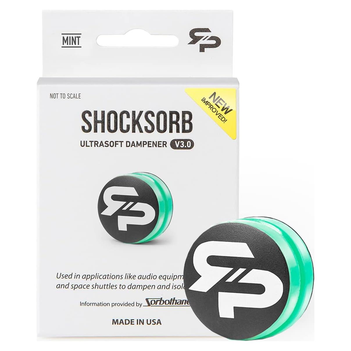 Amortiguador de Tenis RTP Shocksorb V3 Menta 4g Sorbothane