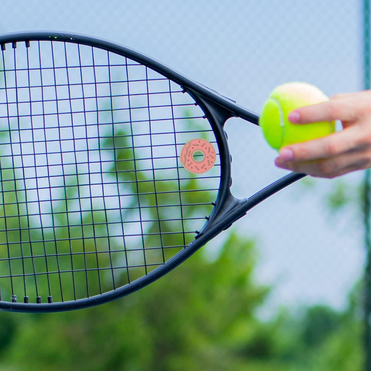 4 Amortiguadores de Vibración para Raqueta de Tenis Silicona
