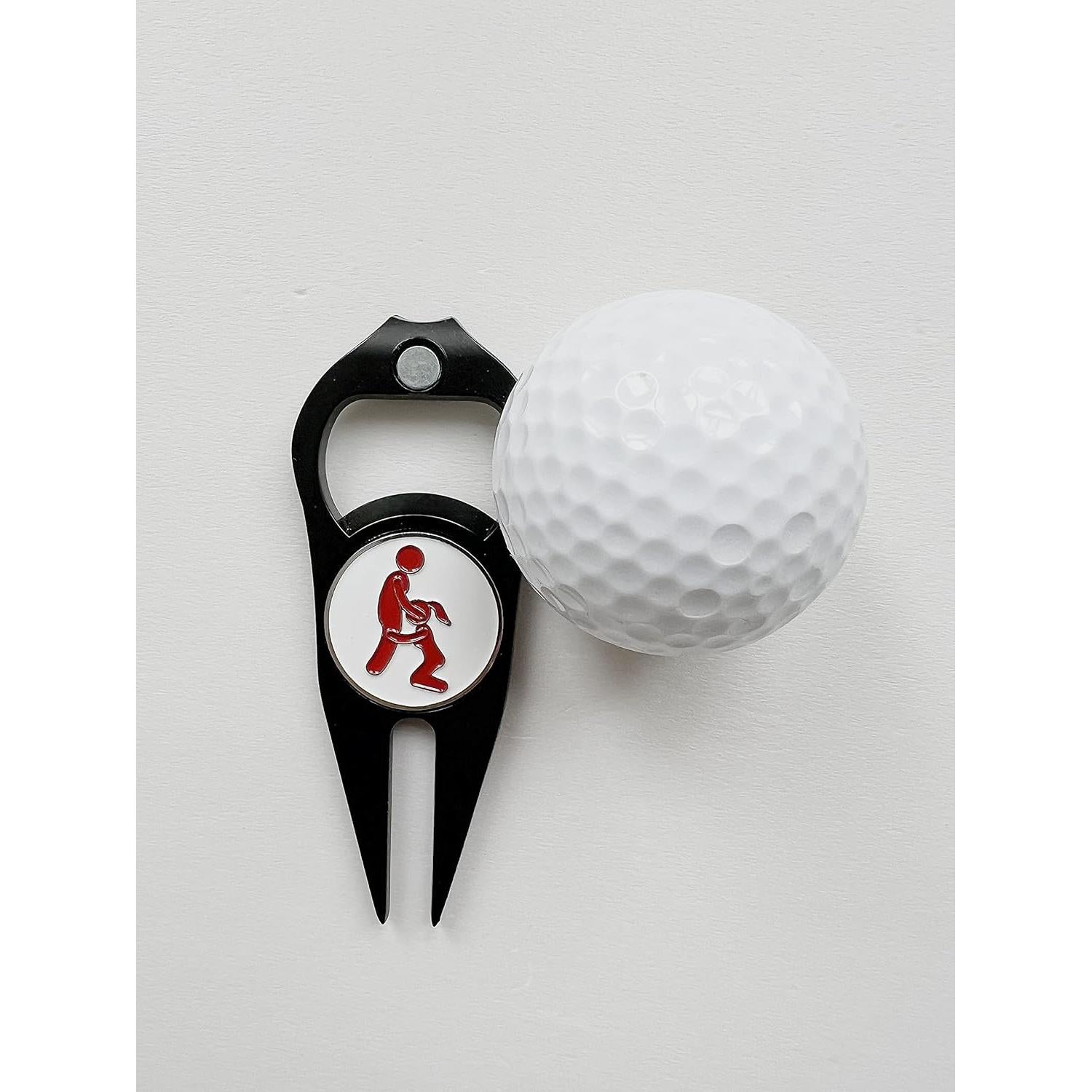 Marcadores de Pelotas de Golf JPTSDBNWMT con Clip Magnético