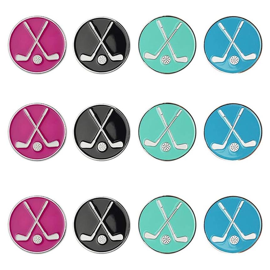 Marcadores de Pelotas de Golf GOLTERS - Paquete de 12 Unidades