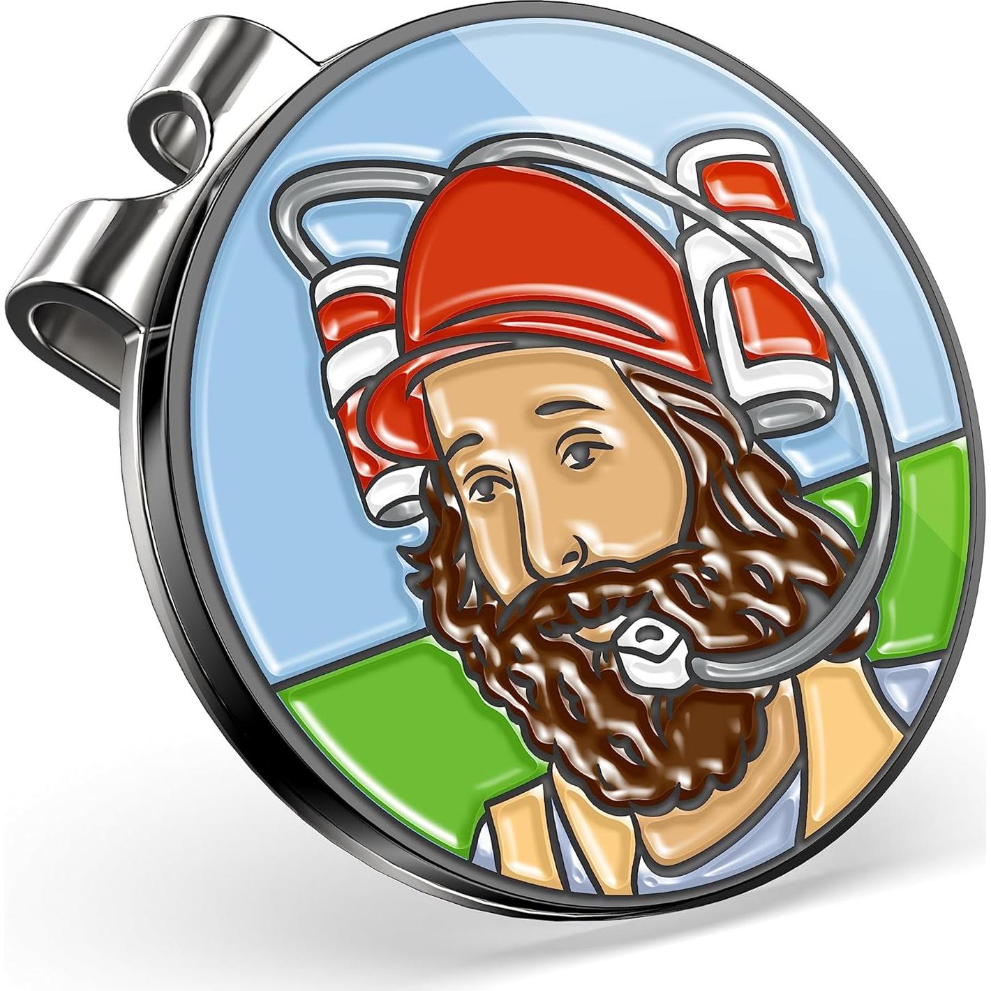 Marcador de Pelota de Golf K9King Gilmore Cracker y Clip Magnético