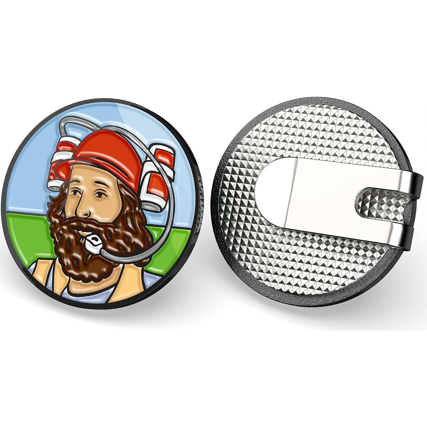 Marcador de Pelota de Golf K9King Gilmore Cracker y Clip Magnético