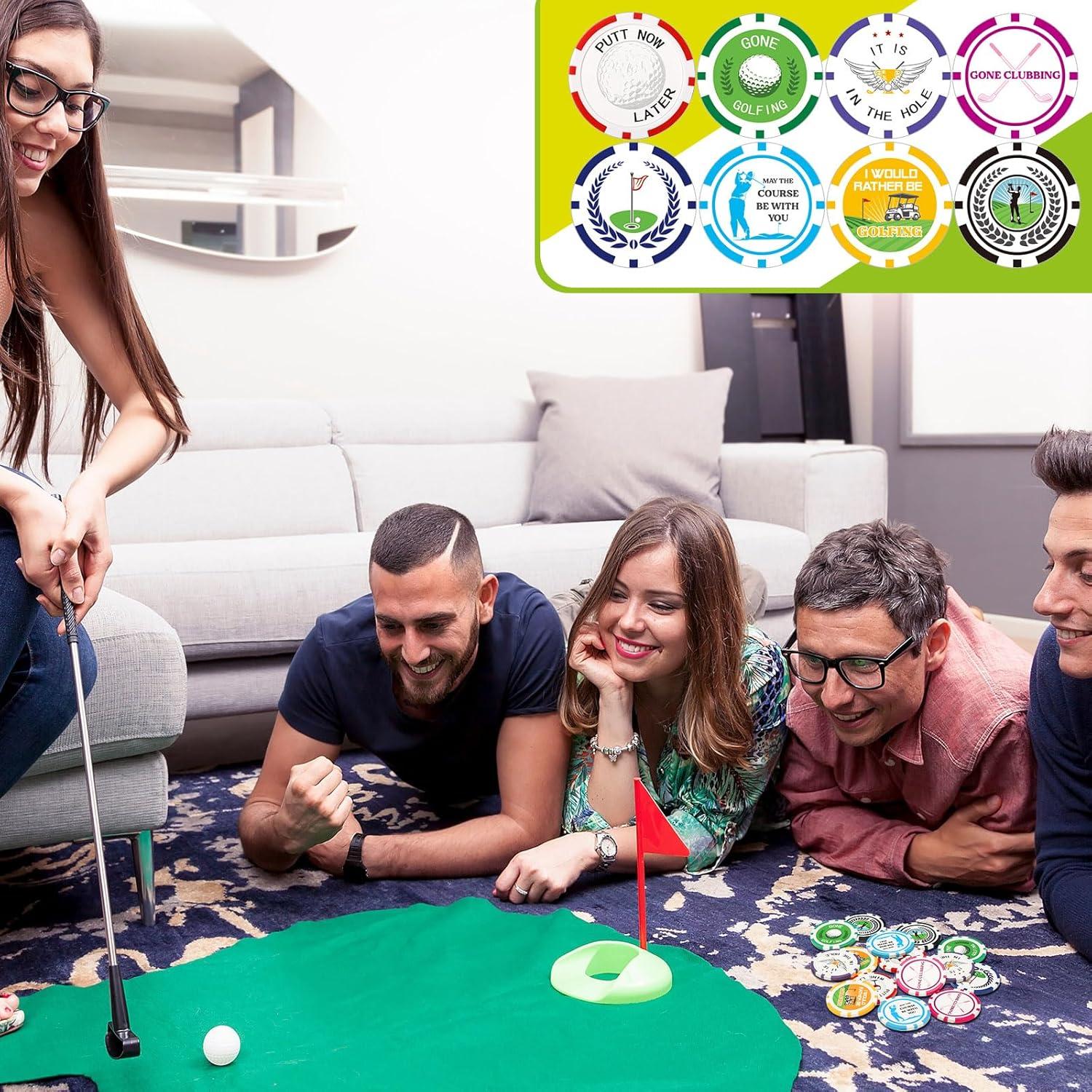 Marcadores de Pelotas de Golf Sosation 24 Pcs Diversión