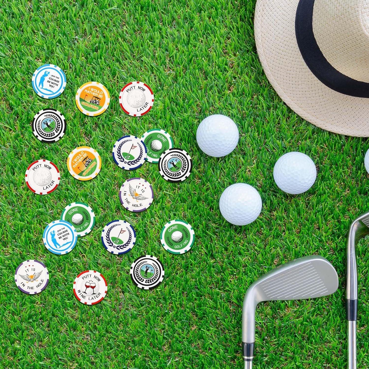 Marcadores de Pelotas de Golf Sosation 24 Pcs Diversión