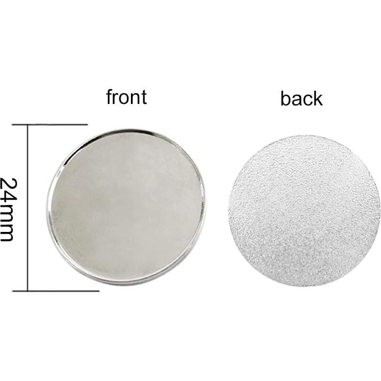 Marcadores de Golf en Blanco GOLTERS - Paquete de 12 Unidades