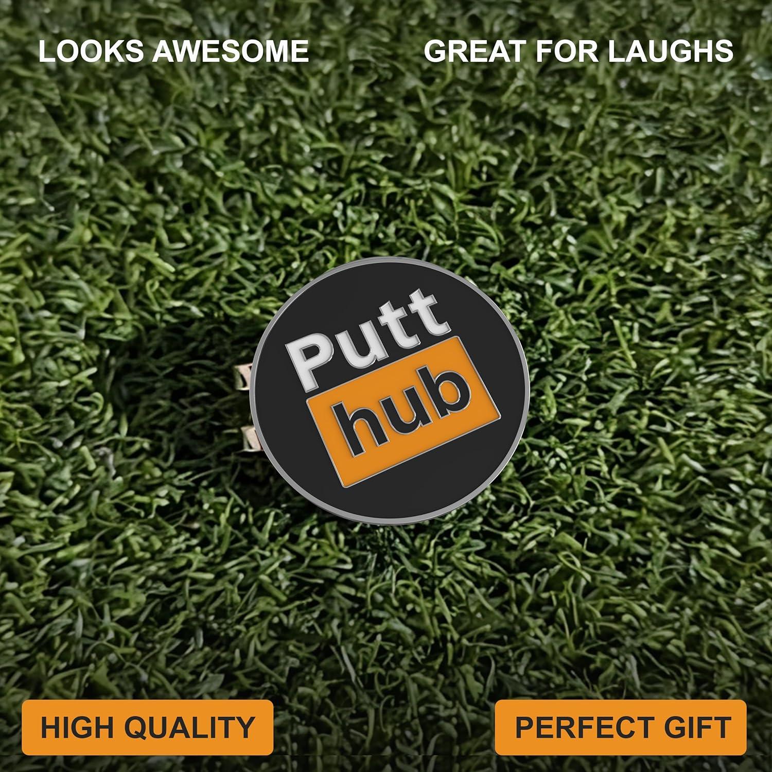 Marcador de Pelotas de Golf Shanker Golf con Clip para Sombrero