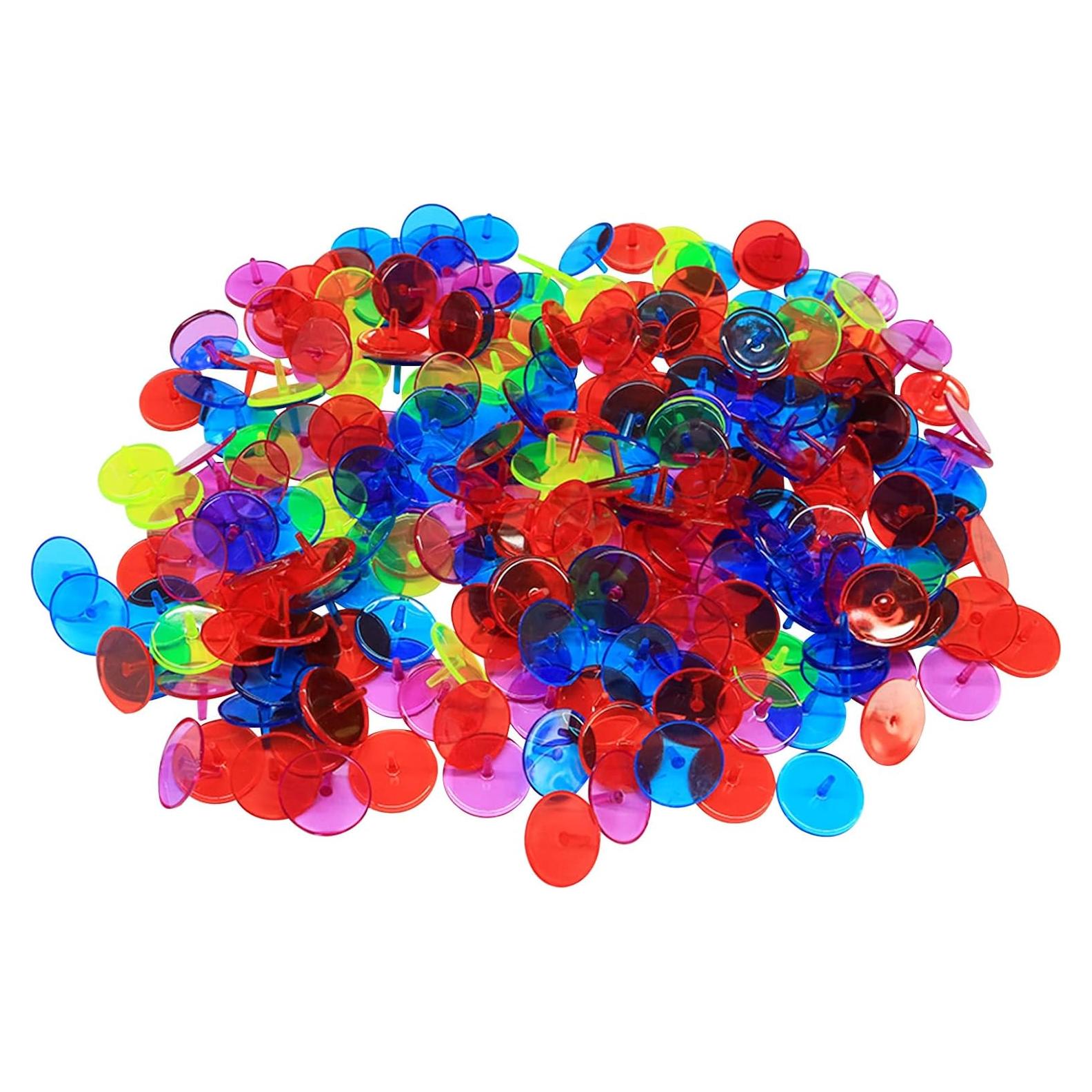 Marcadores de Pelotas de Golf VEASAERS 50 Pcs Multicolor 25mm