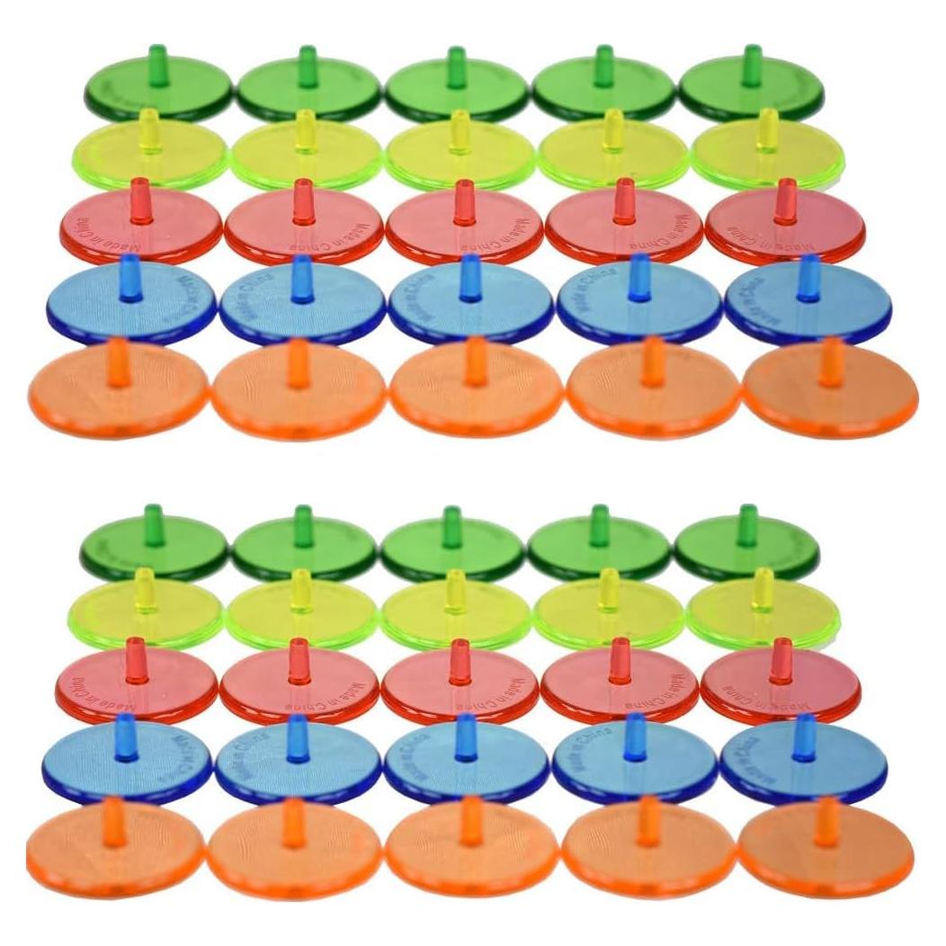 Marcadores de Posición de Golf Art&Beauty 50pcs Plástico