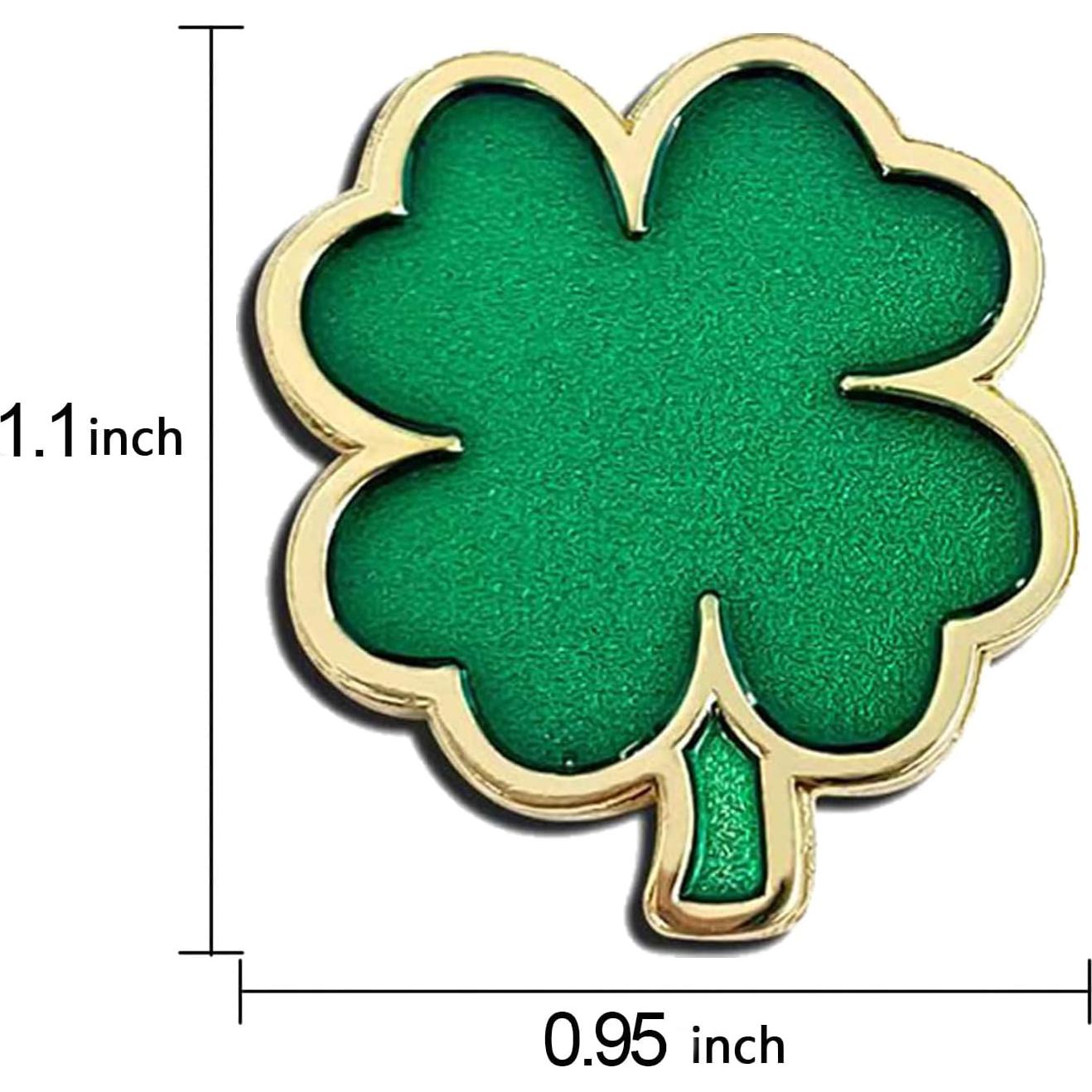 Marcadores de Pelotas de Golf UNYNY Trébol de Cuatro Hojas 2 Pcs