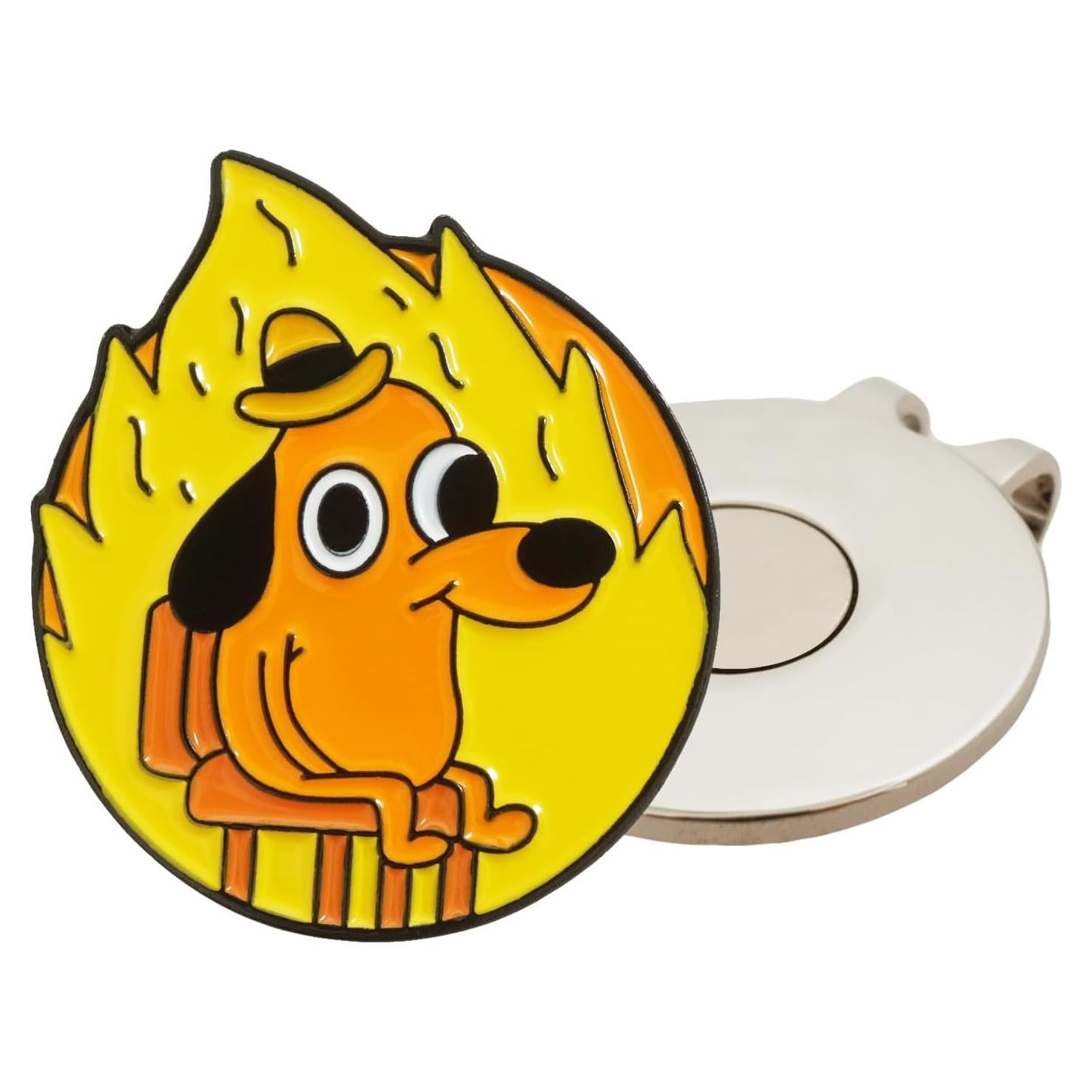 Marcador de Bola de Golf Play and Repeat con Clip Magnético