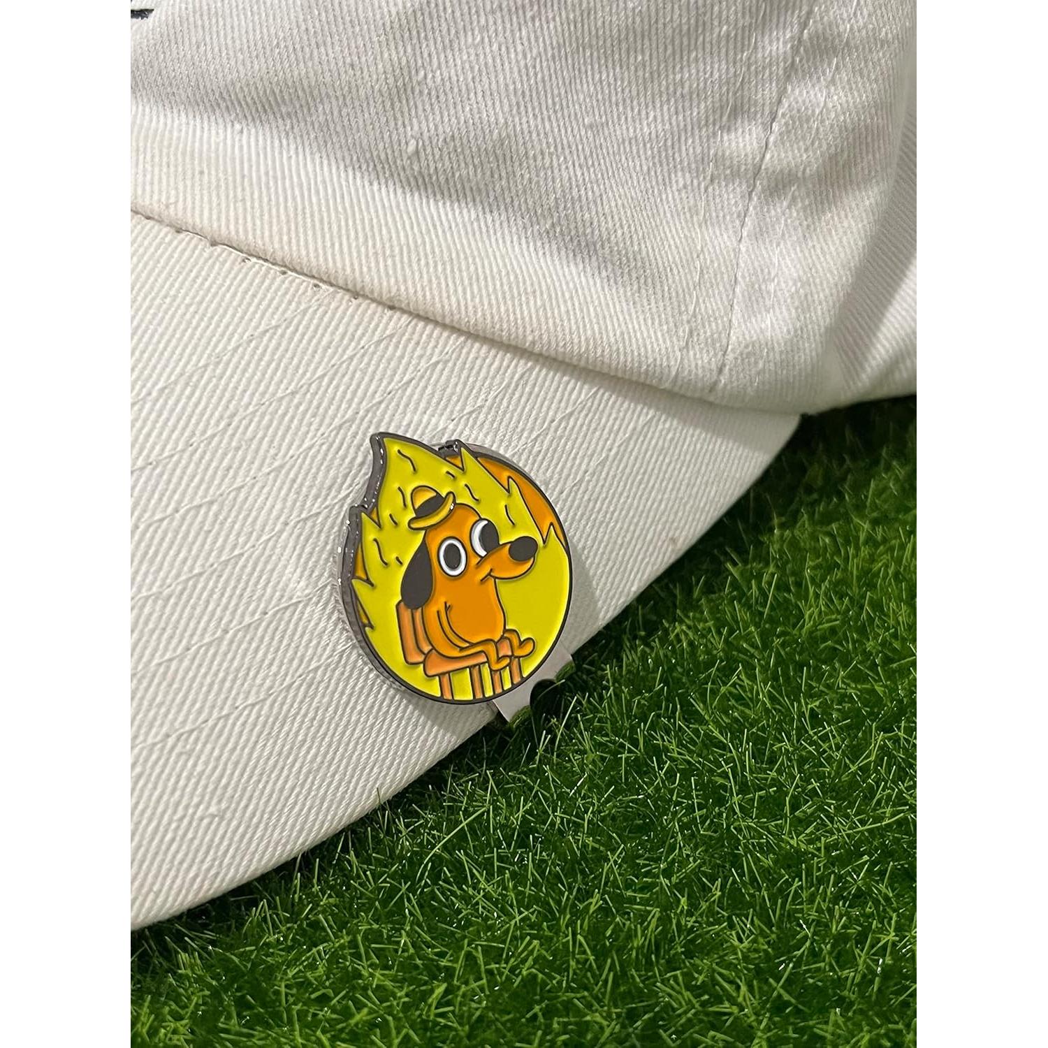 Marcador de Bola de Golf Play and Repeat con Clip Magnético