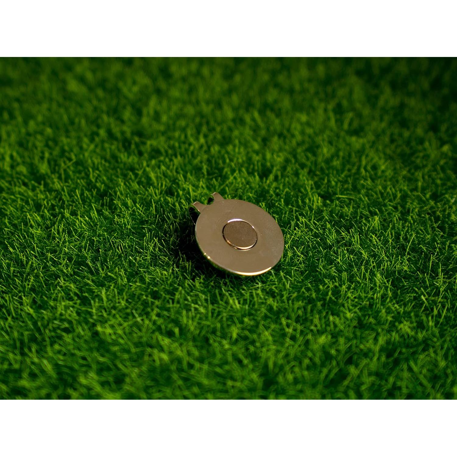 Marcador de Bola de Golf Play and Repeat con Clip Magnético