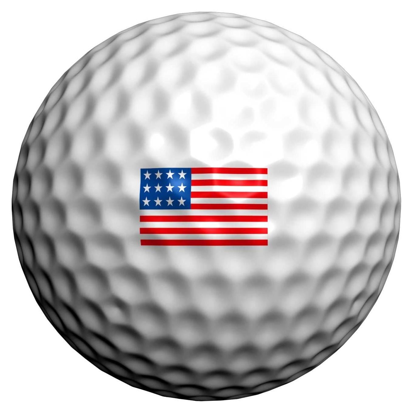 Marcadores de Pelotas de Golf Golfdotz - Colección Americana, 32 Unidades