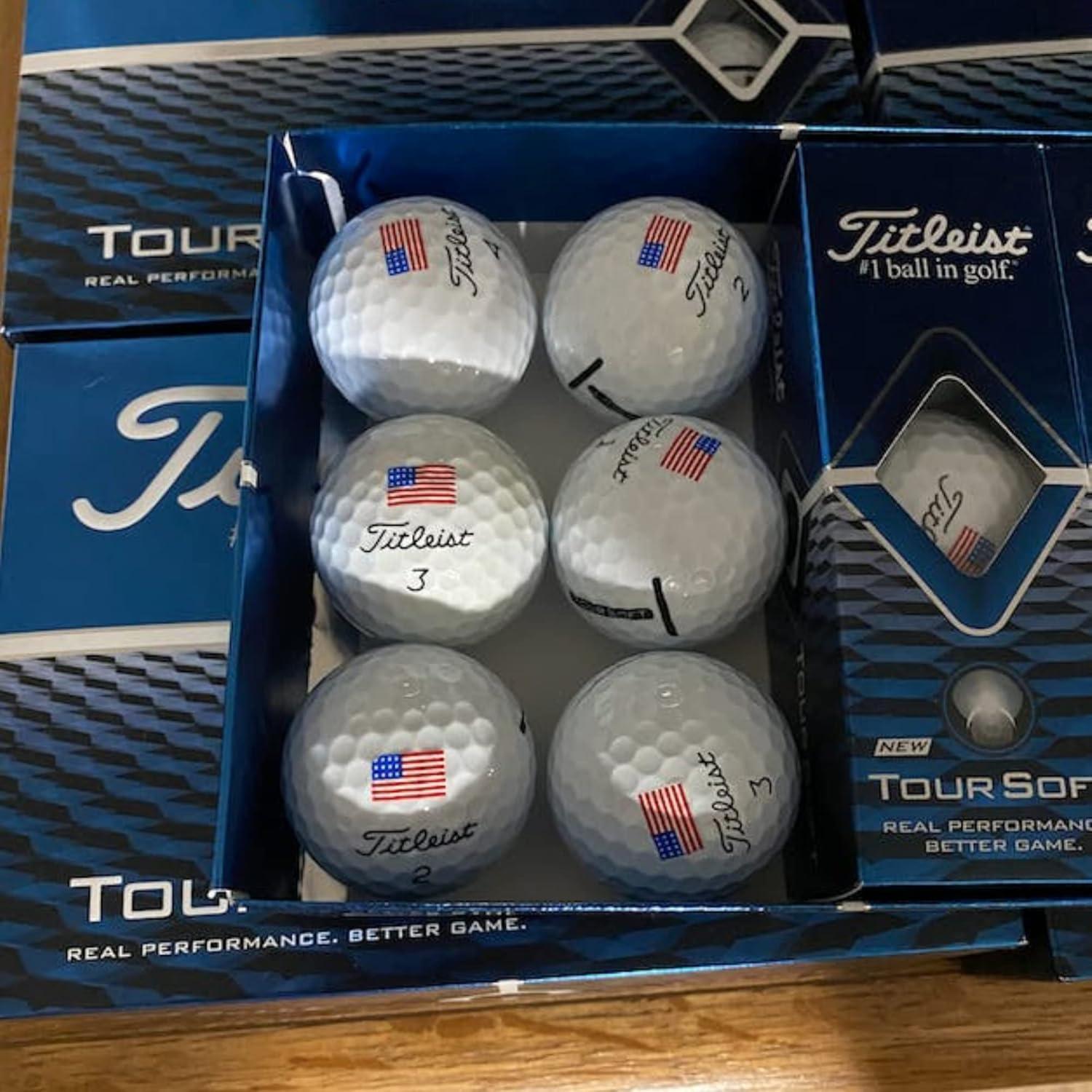 Marcadores de Pelotas de Golf Golfdotz - Colección Americana, 32 Unidades