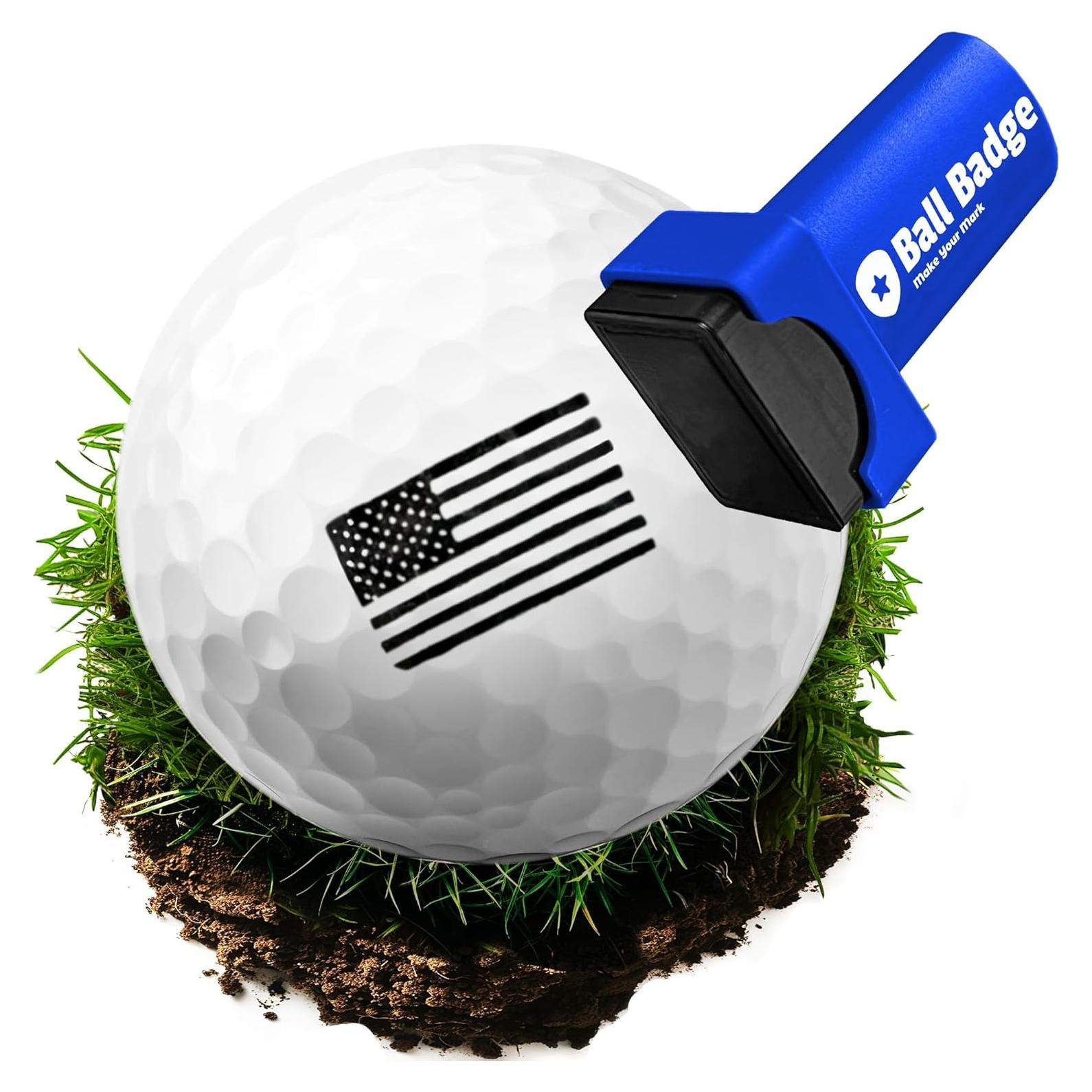Sello de Pelota de Golf HODL 21 - Autoinking, Bandera Americana