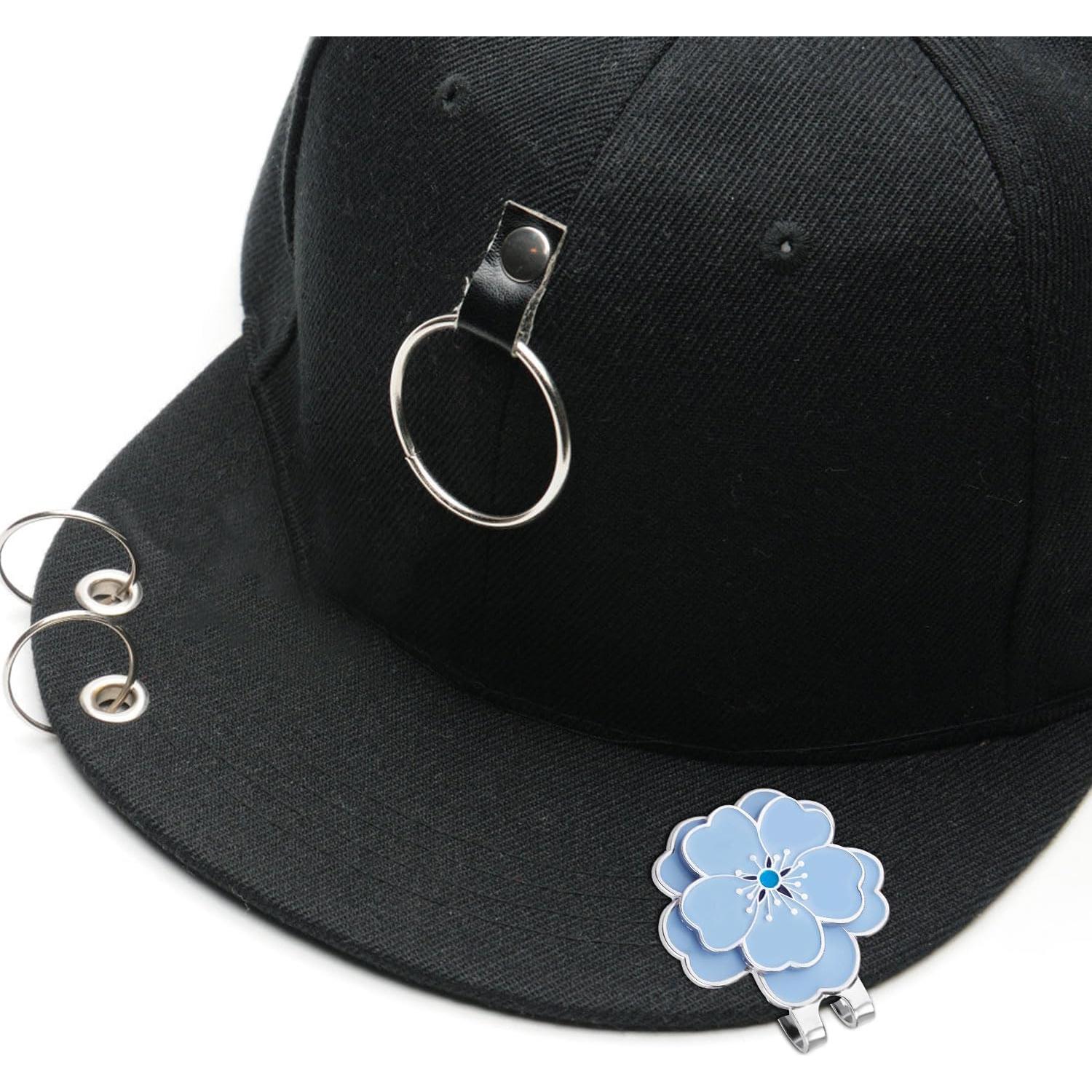 Marcador de Pelota de Golf Magnético Gosknor Azul Clip Gorra