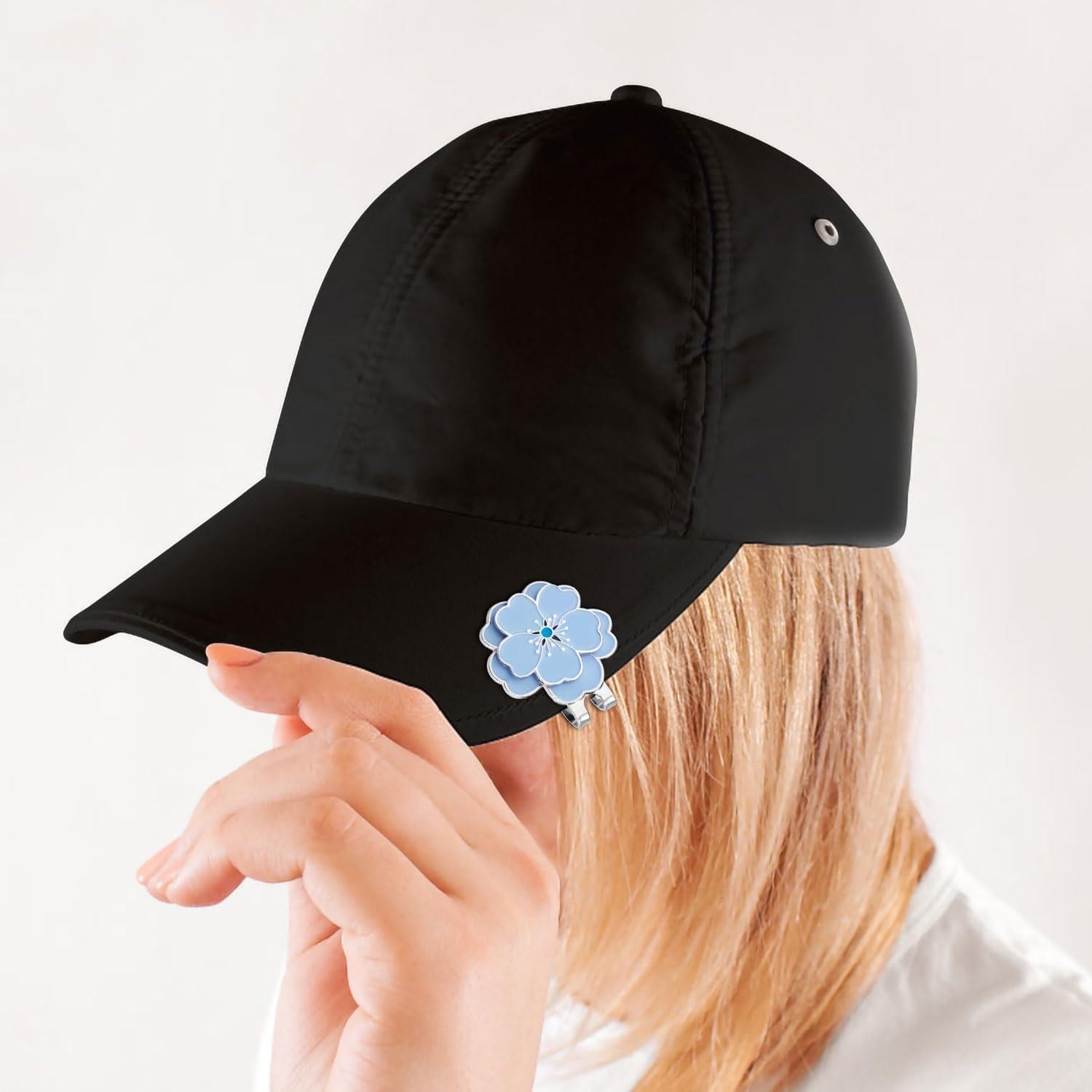 Marcador de Pelota de Golf Magnético Gosknor Azul Clip Gorra