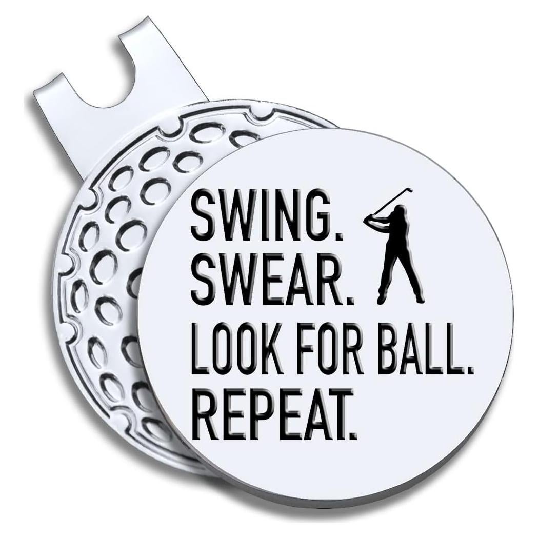 Marcador de bola de golf GEYGIE GHC con clip magnético