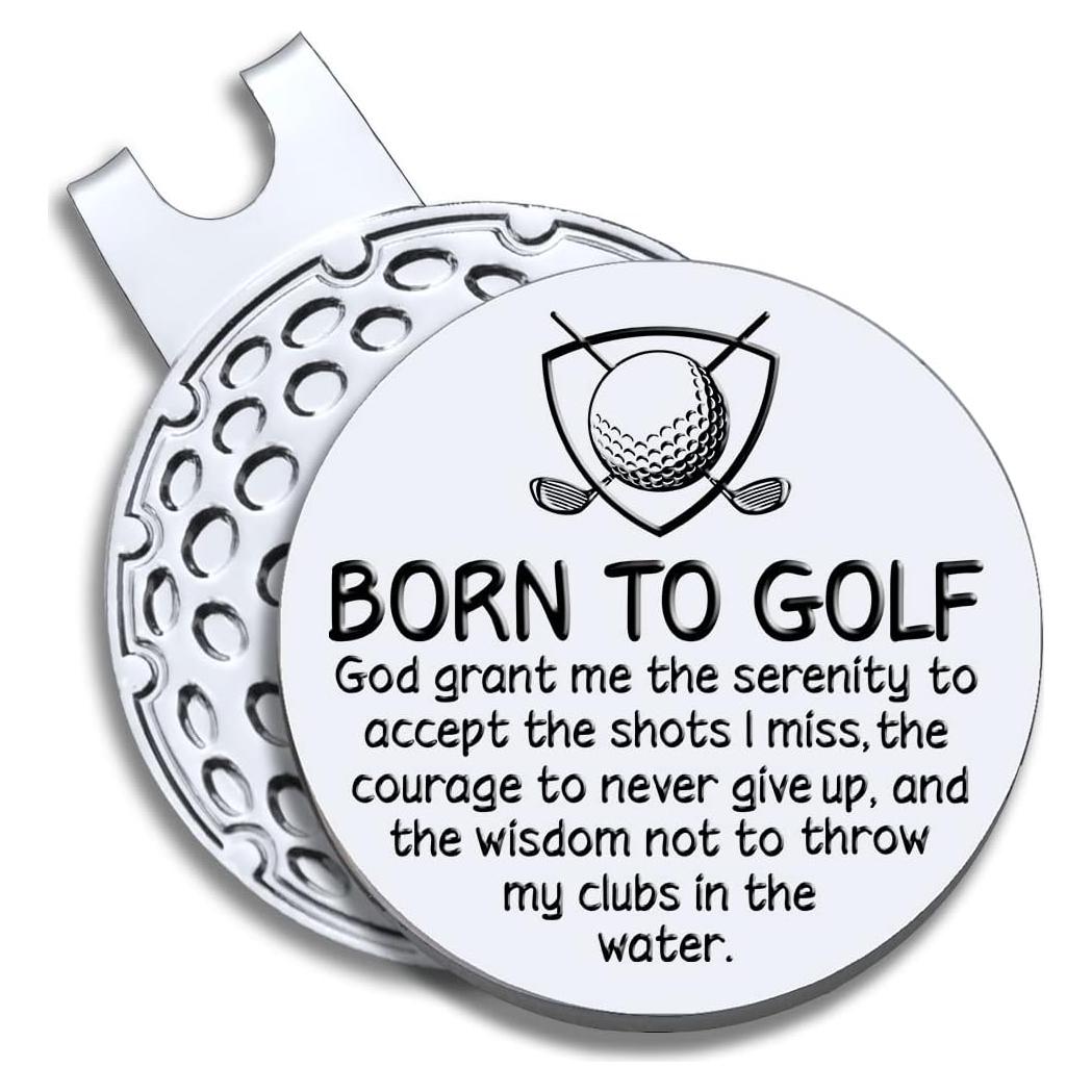 Marcador de Pelota de Golf GEYGIE con Clip Magnético para Sombrero