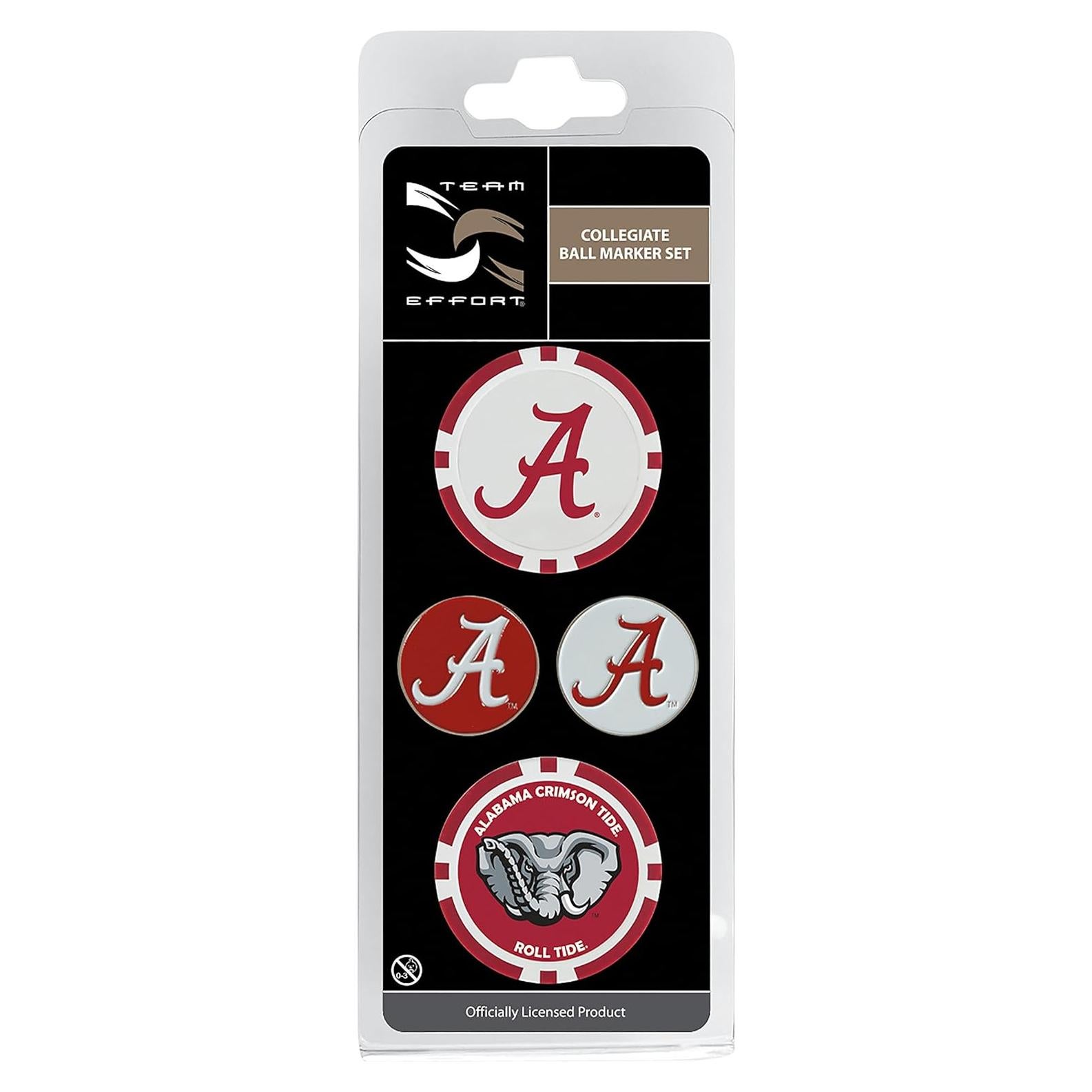 Team Effort Collegiate Ball Marker Set