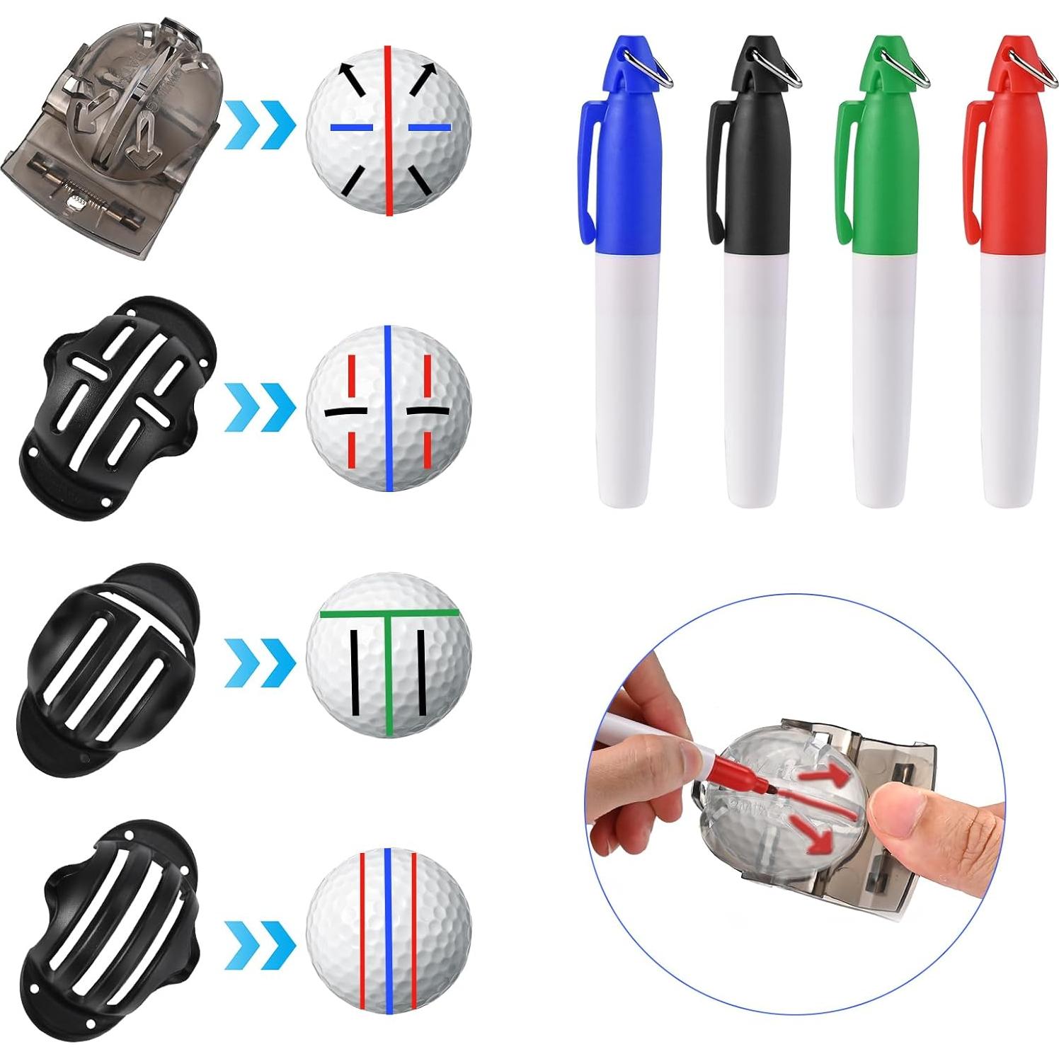 Kit Completo de Golf GOLDGE 10 Piezas - Cepillo, Afilador y Marcadores