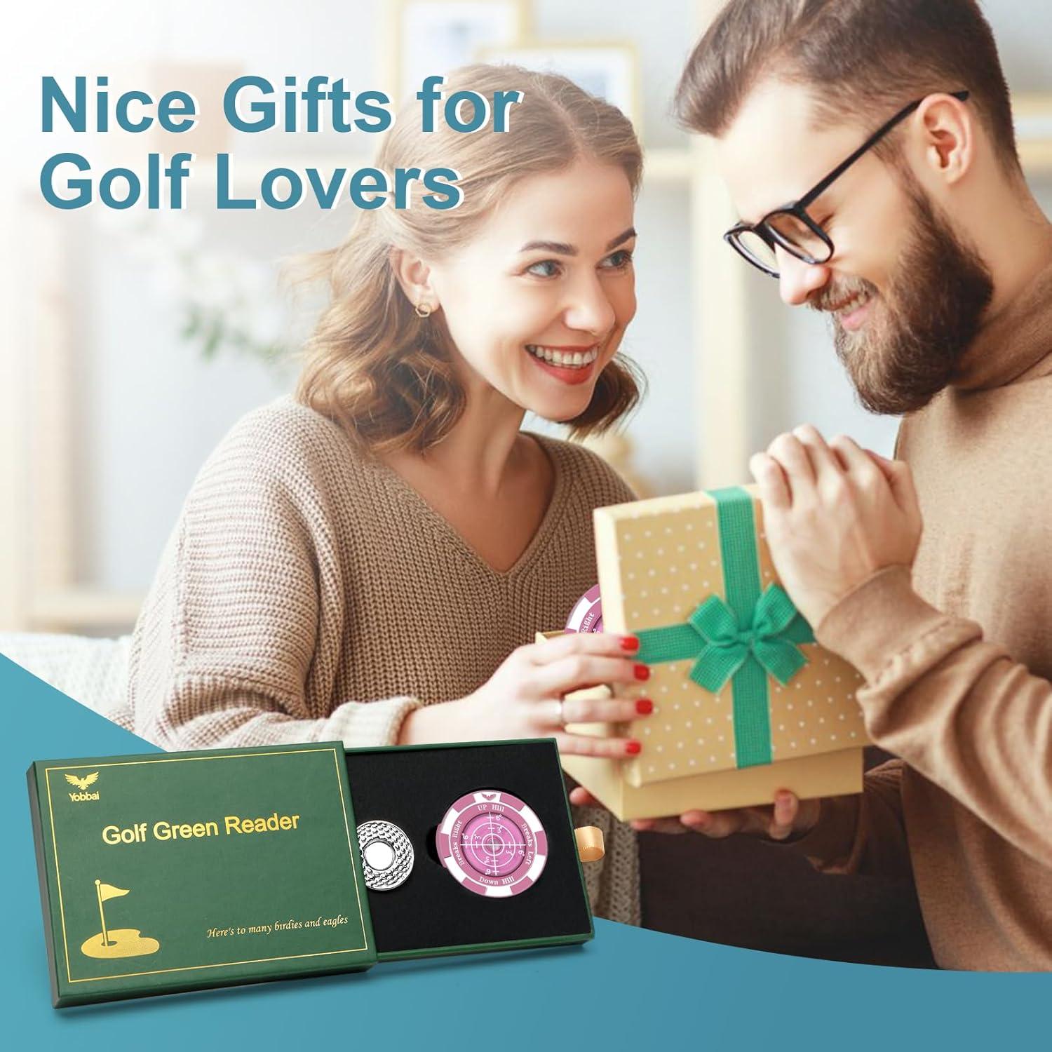 Lector de Green de Golf Yobbai Pro con Clip y Marcador