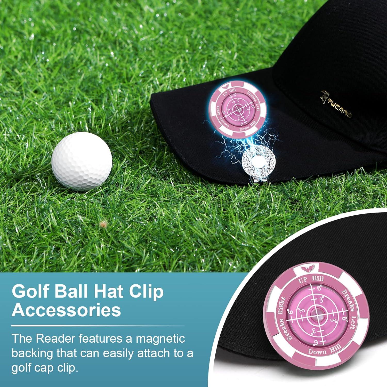 Lector de Green de Golf Yobbai Pro con Clip y Marcador