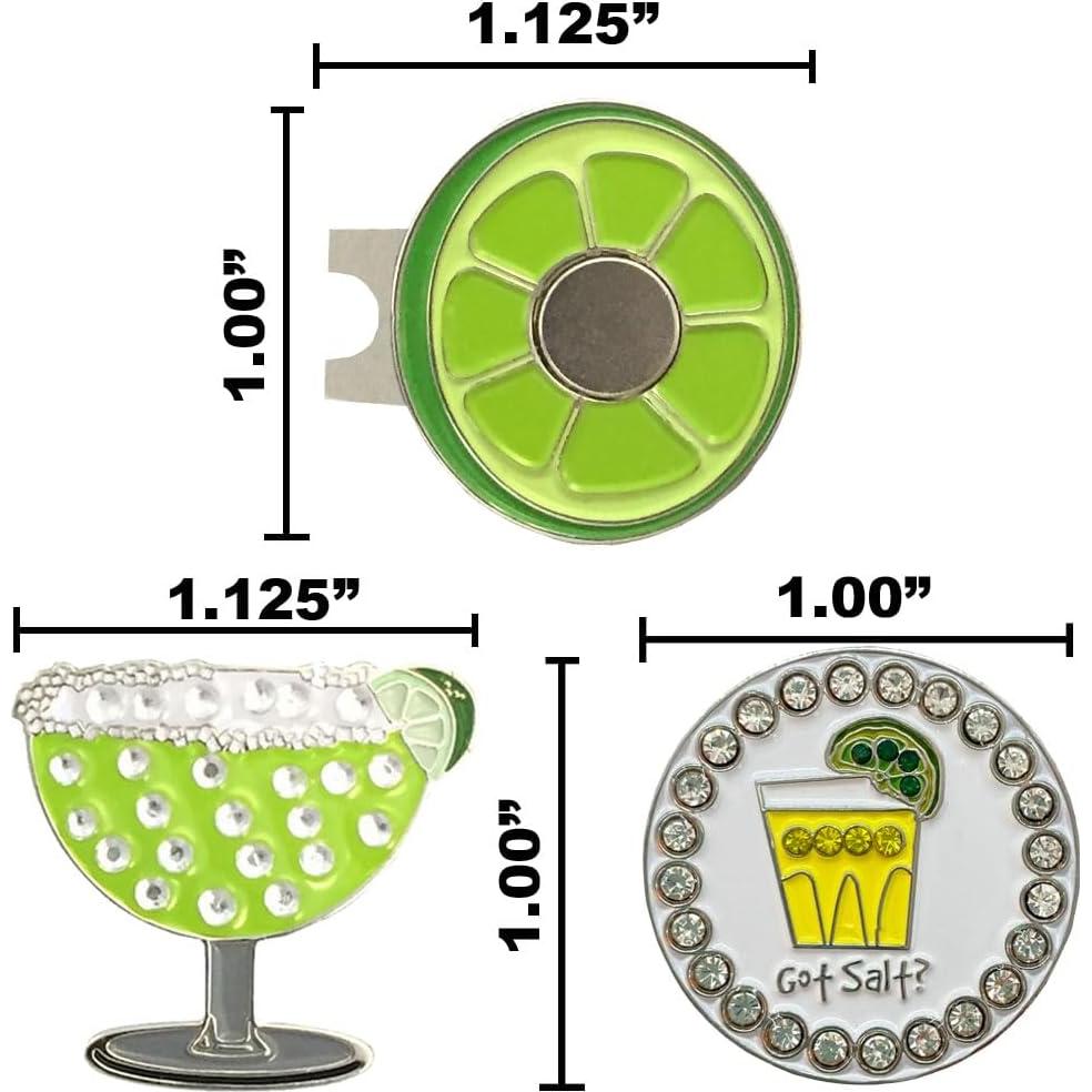 Paquete de Marcadores de Golf Giggle Golf Margarita y Tequila