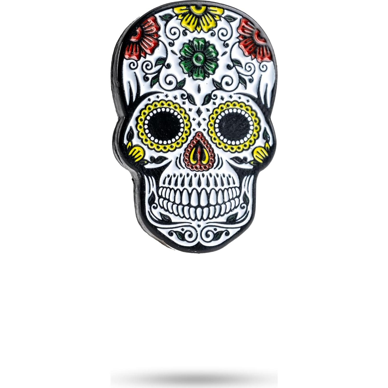 Marcador de Pelotas de Golf King Pins - 3 Piezas Calavera