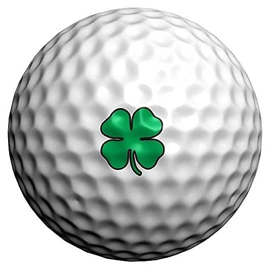 Marcadores de Pelotas de Golf Golfdotz Trébol de la Suerte 32 Unidades