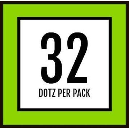 Marcadores de Pelotas de Golf Golfdotz Trébol de la Suerte 32 Unidades