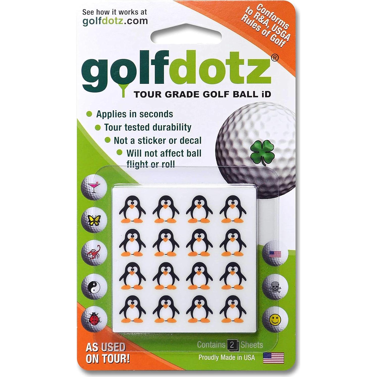 Marcadores de Pelotas de Golf Golfdotz - Tinta Transferible, 1 Unidad