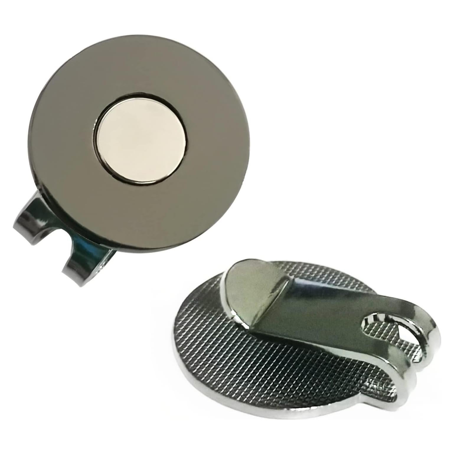 Clip de Gorra Adhere con Soporte Magnético para Golf - 2 Pcs