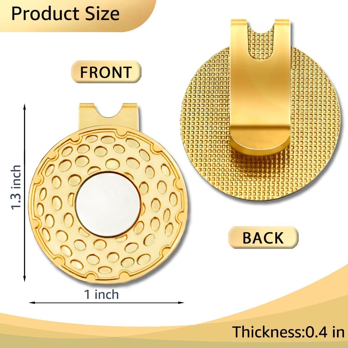 Clip Magnético para Gorra de Golf GEYGIE GHC con Marcador