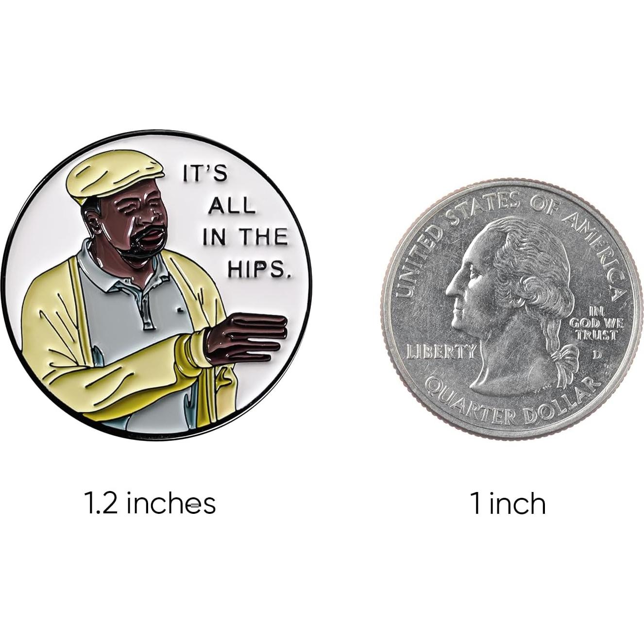 Marcador de Pelota de Golf Sporty Buff con Clip Magnético