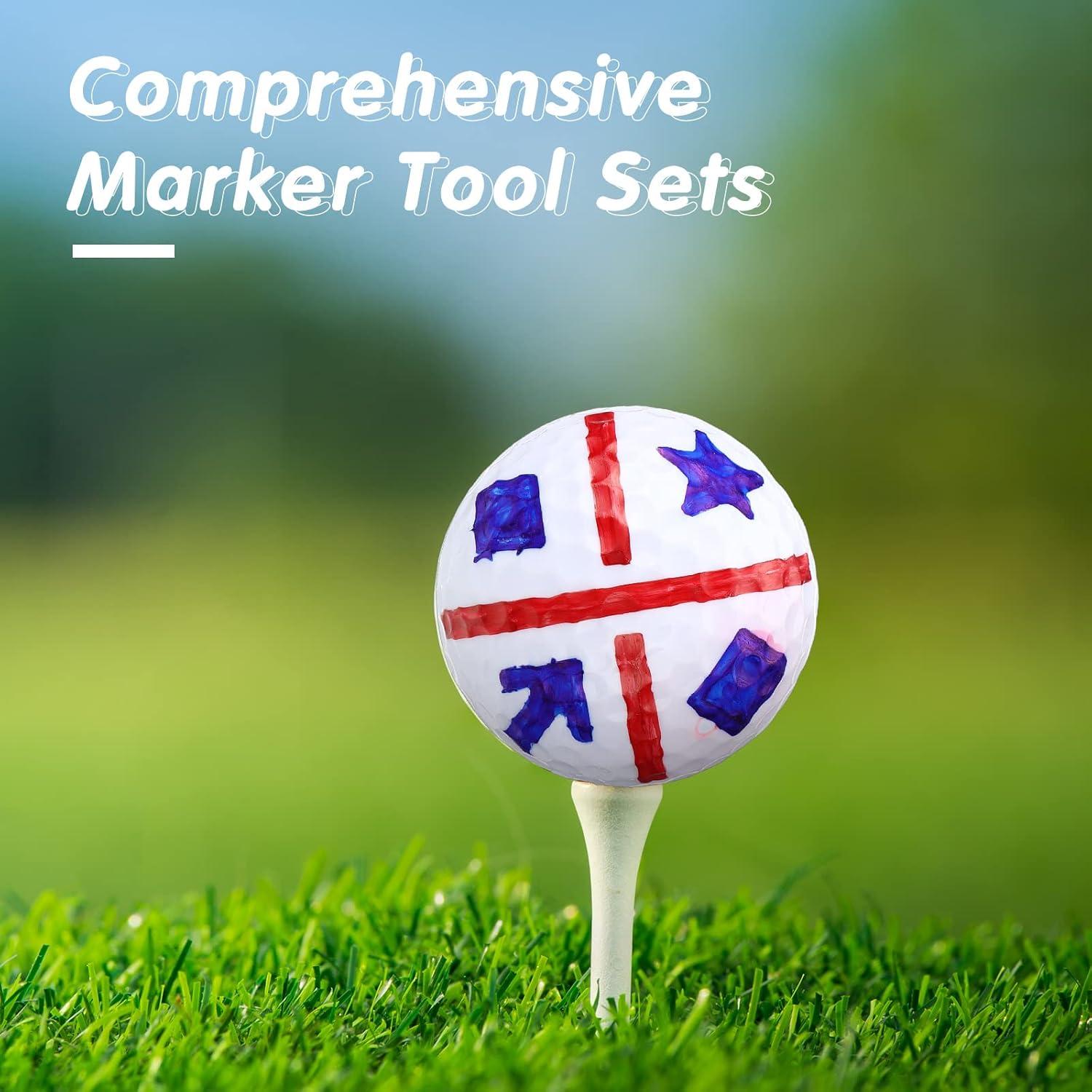 Kit de Marcadores de Pelotas de Golf Zhanmai - 16 Piezas