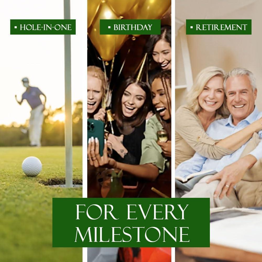 Marcador de Pelota de Golf Vertini Oro 24K con Cristal Austríaco