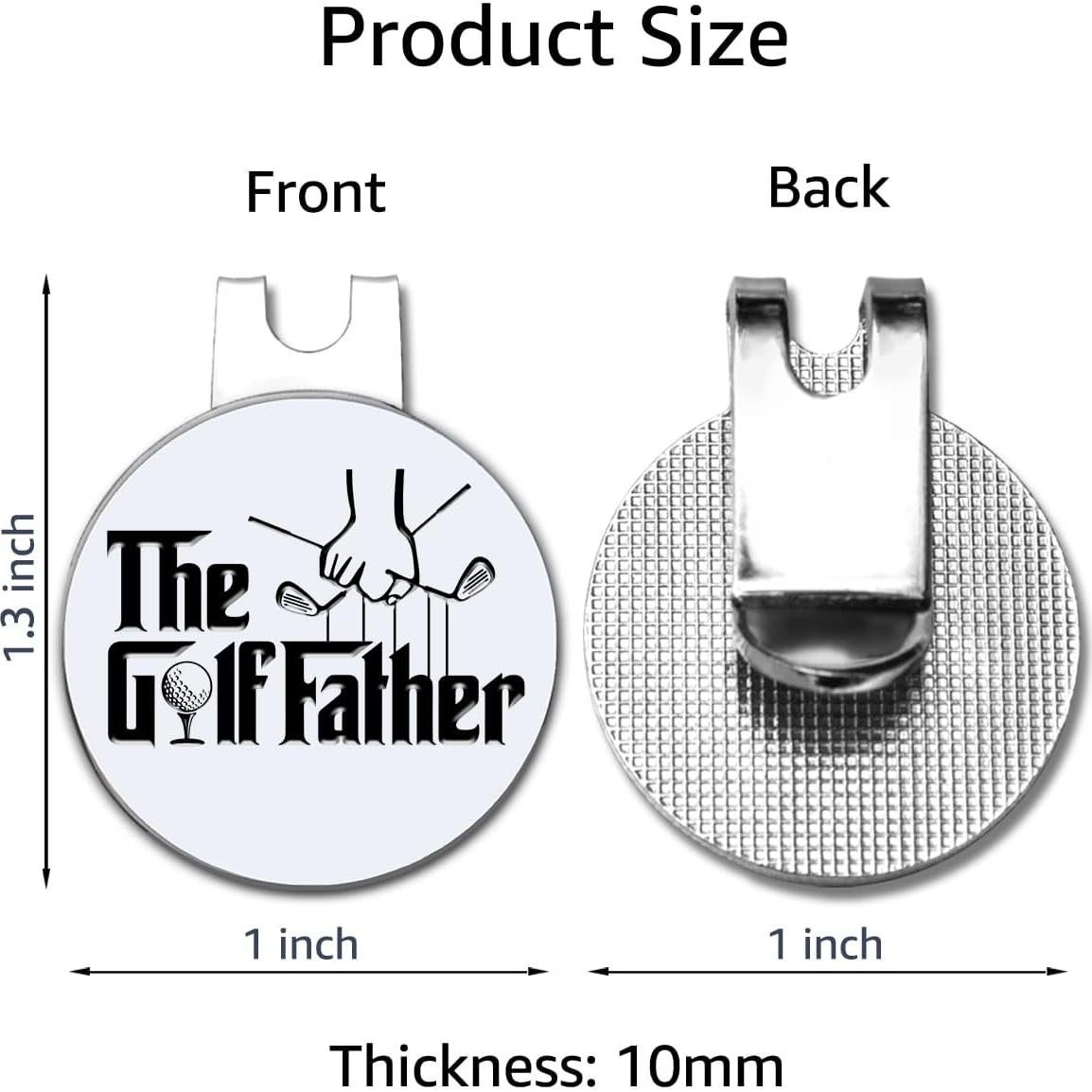 Marcador de Pelotas de Golf Hafhue con Clip Magnético - GM052