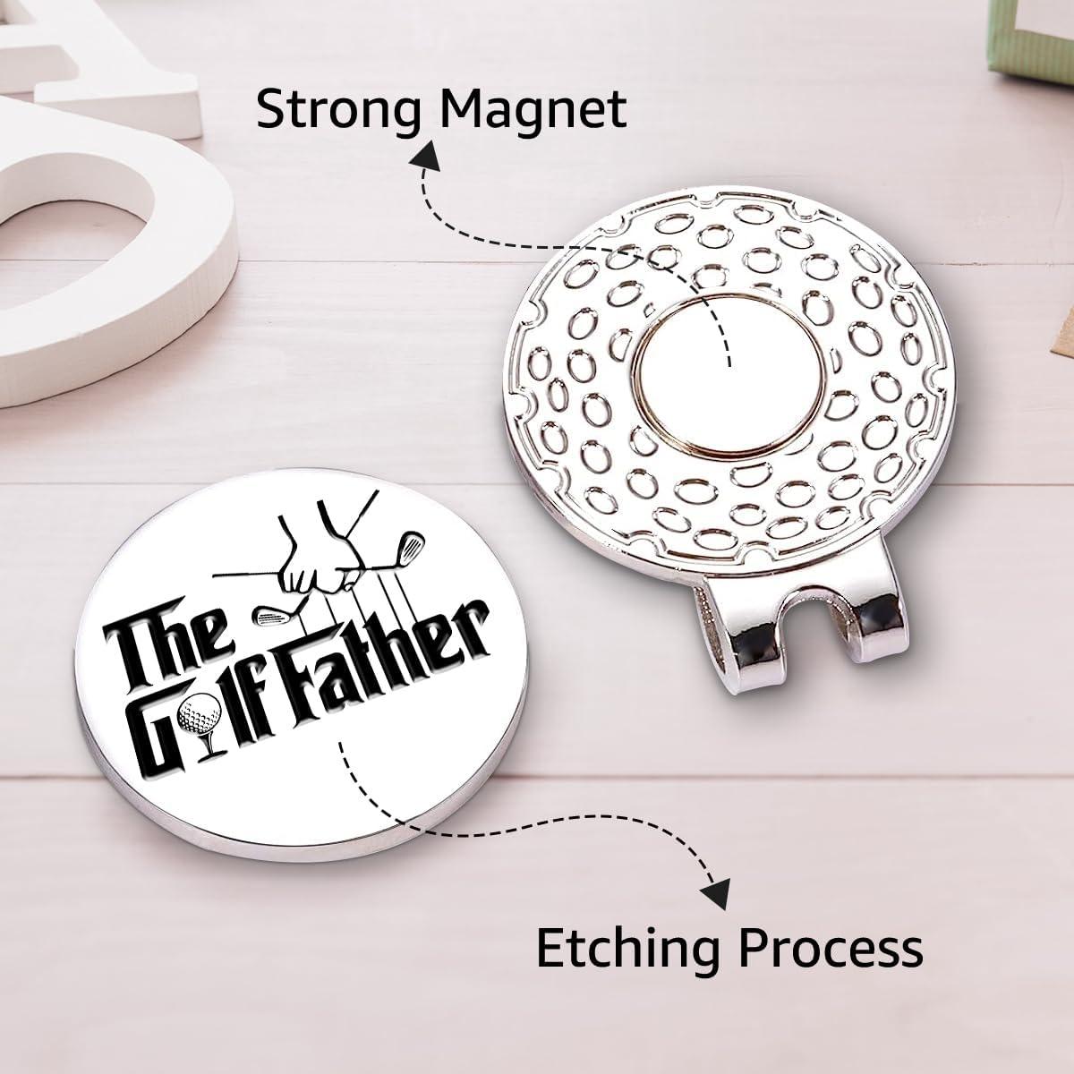 Marcador de Pelotas de Golf Hafhue con Clip Magnético - GM052