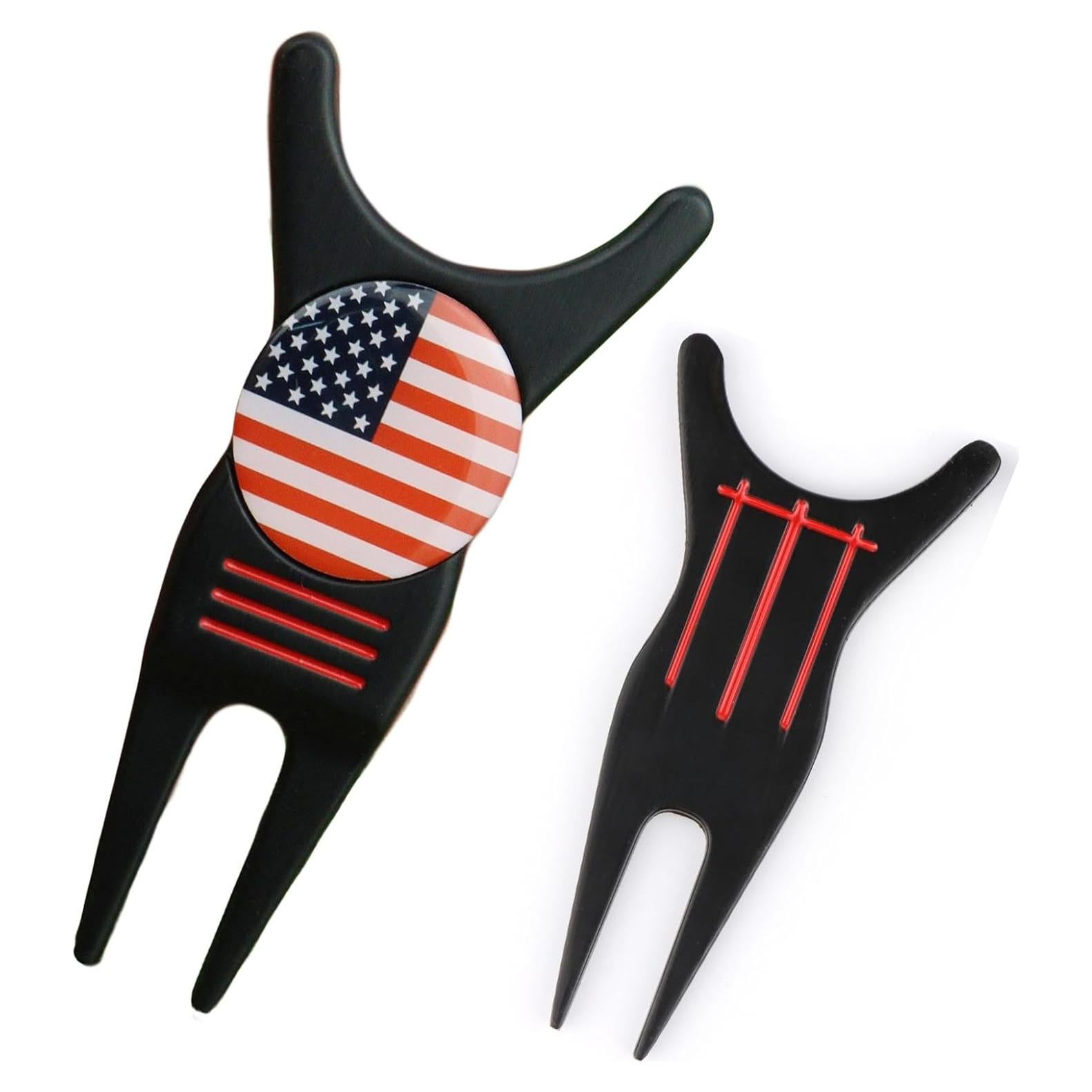 Herramienta de Divot de Golf Primavera de Wild Lily con Marcador