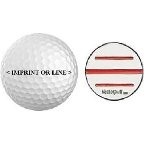 Marcador de Pelota de Golf Vectorputt Aprobado USGA - Doble Cara 30mm