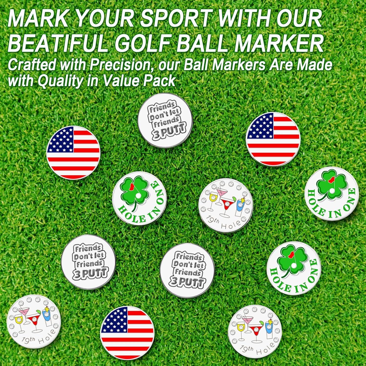 Clip Magnético para Sombrero Amy Sport - Marcadores de Golf