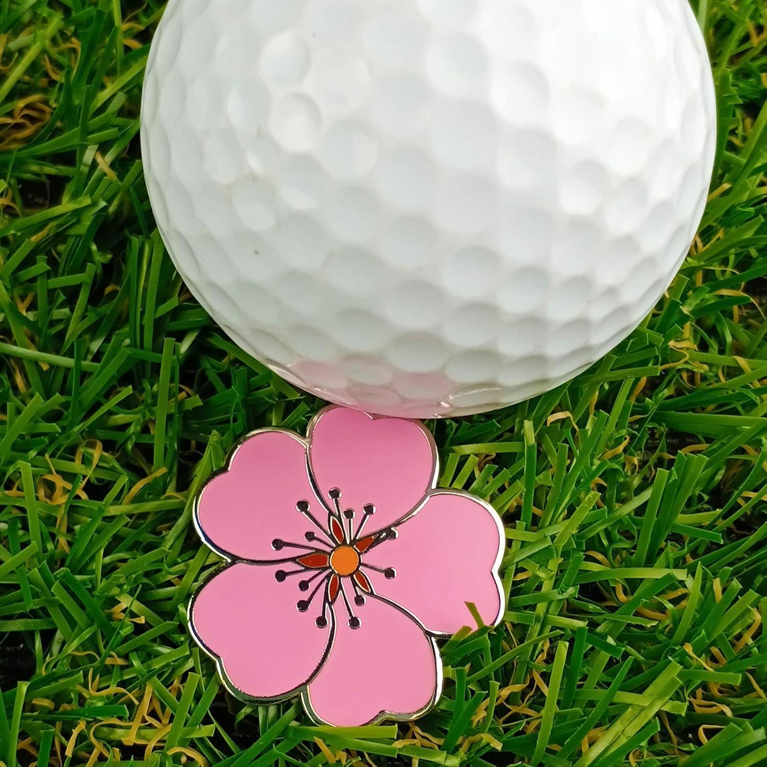 Marcador de Pelota de Golf con Clip para Sombrero PINMEI